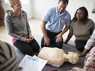 CPR/AED training course