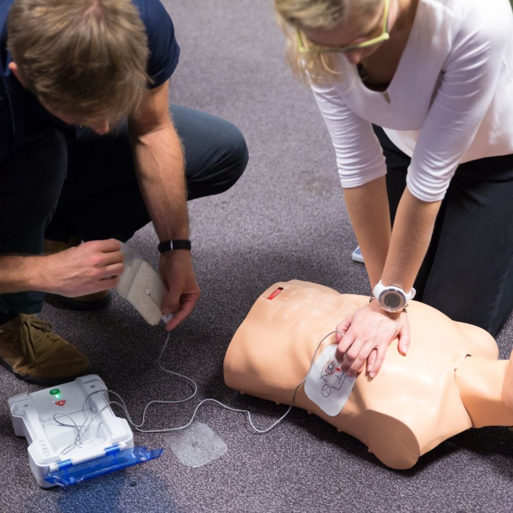 AED and CPR training