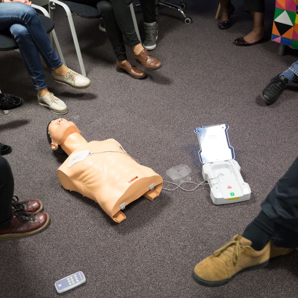AED training class