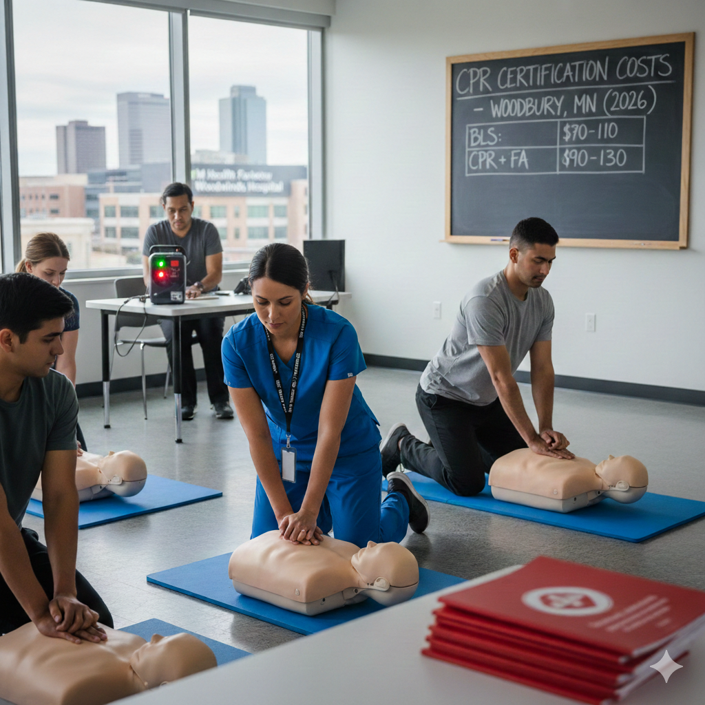 How Much Does CPR Certification Cost in Woodbury, MN? (2026 Local Guide)