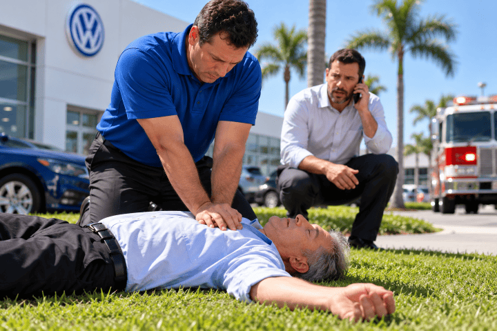 Cardiac Arrest at Work: Charles Morgan’s Survival Story