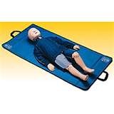 dummy doll wearing blue shirt